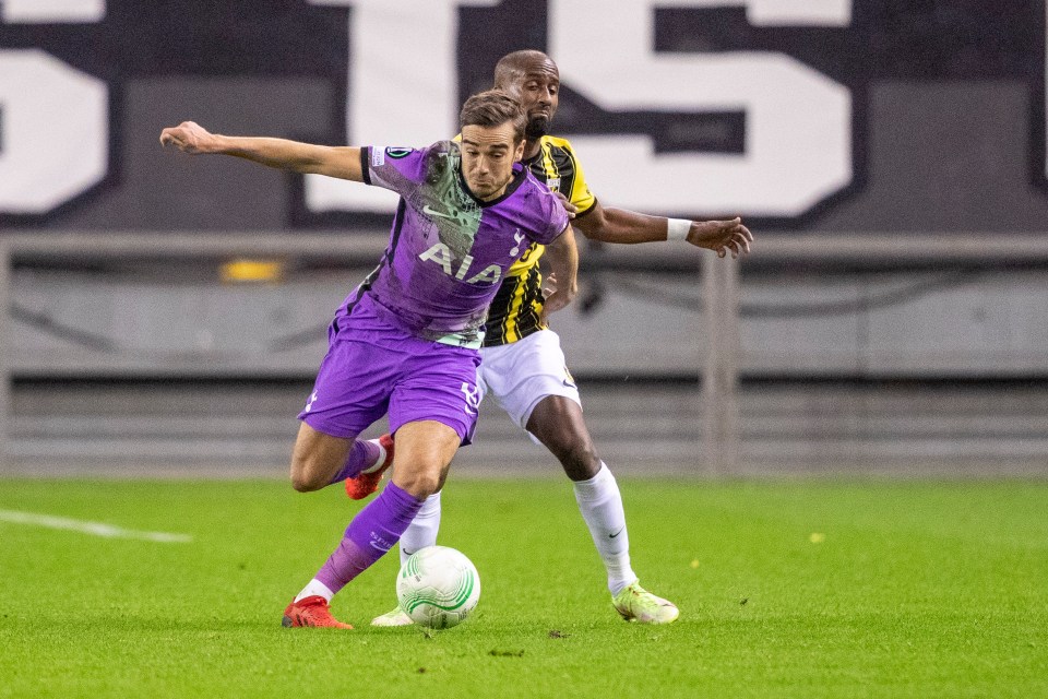 Harry Winks was also in the squad to face Vitesse Arnheim