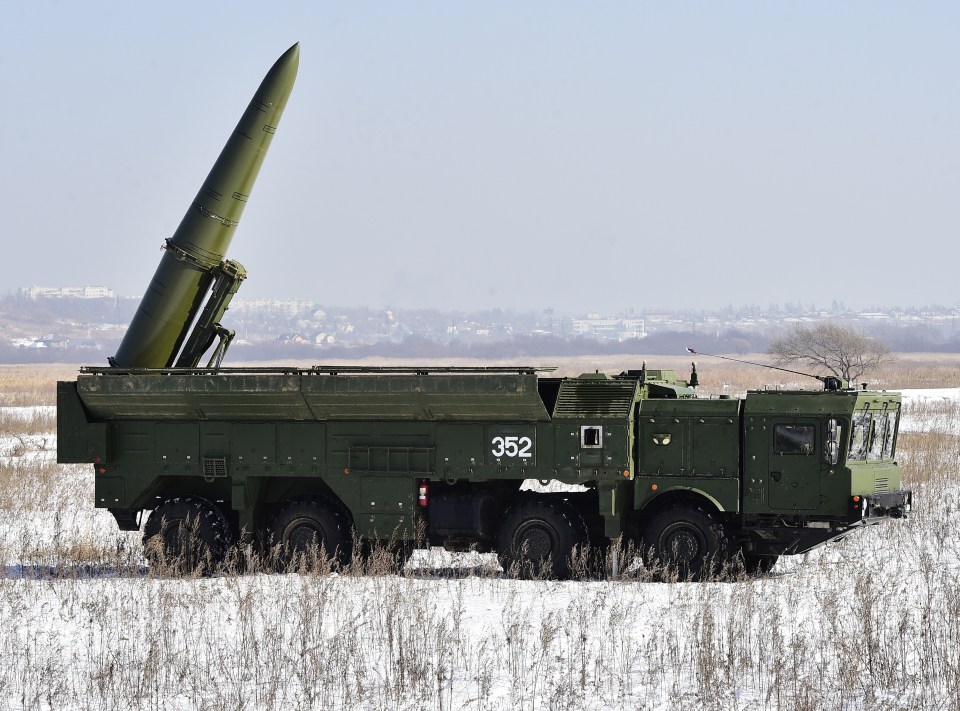 The Iskander missile hit the ‘crosshairs’ of its target