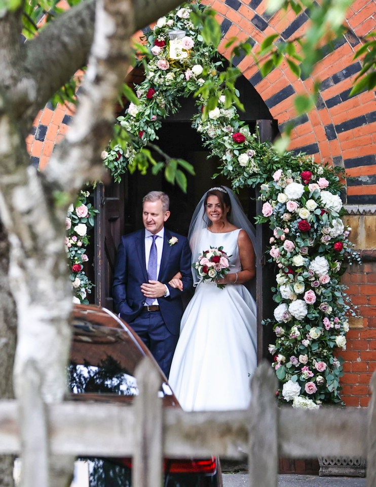 The ceremony was held near their home in Windsor