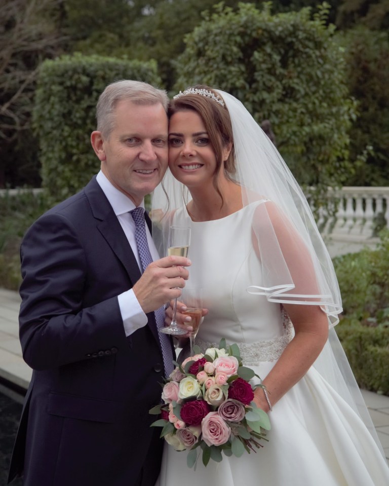 Jeremy Kyle has finally wed his fiancé Vicky