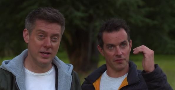 Dick and Dom made their big comeback on Celebrity Coach Trip