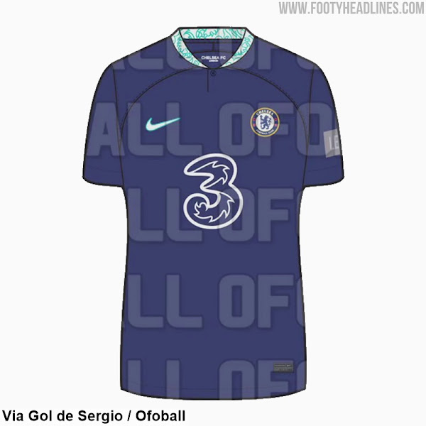 Chelsea's home kit for next season has been leaked online it appears