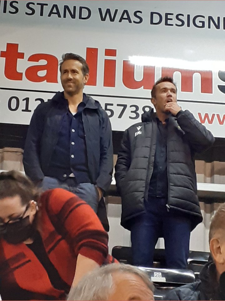 The pair were spotted taking in their first game in the loss over Maidenhead