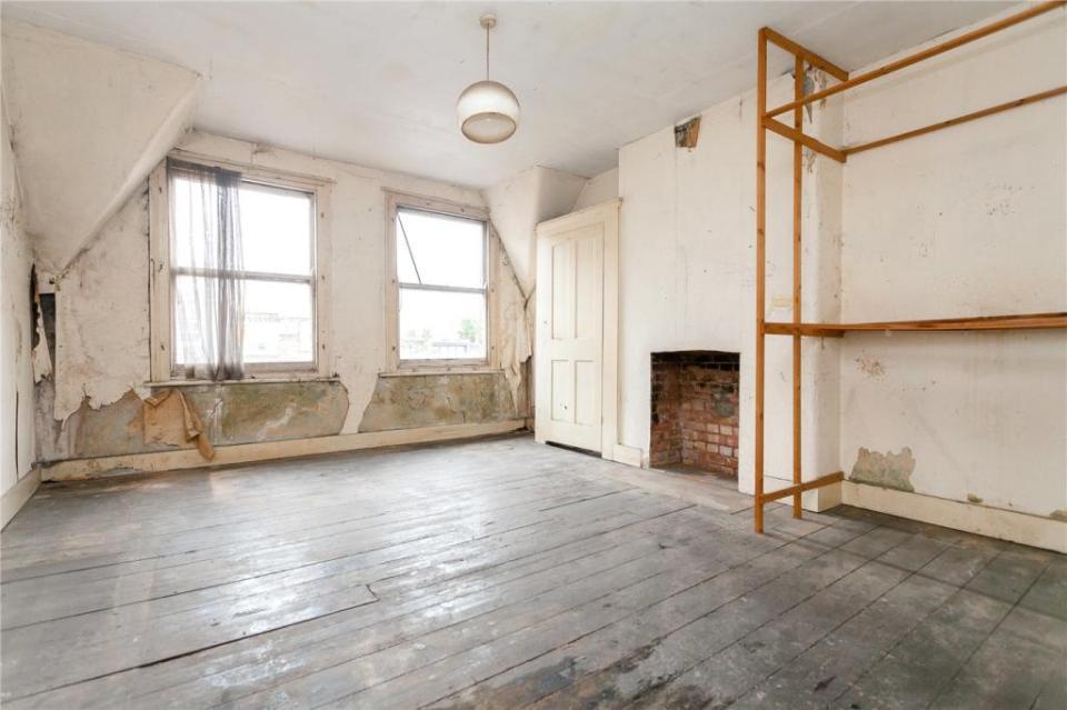 The stunning home near Brick Lane appears to have been abandoned for years