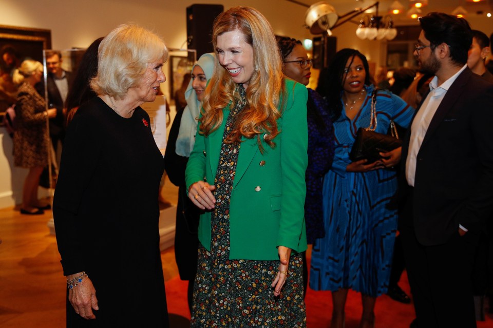 The Duchess made an impassioned plea as she addressed a reception for activism, with guests including Carrie Johnson