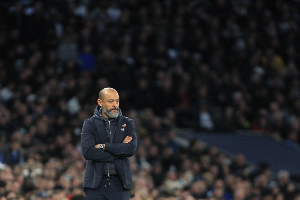 Spurs boss Nuno's position is under threat following his team's 3-0 loss to United