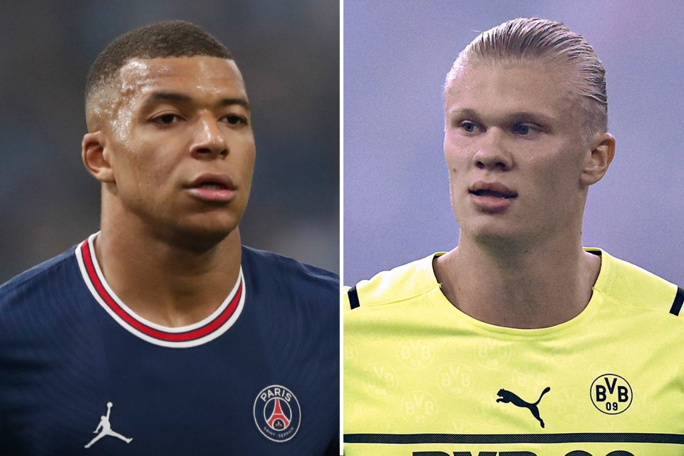 Kylian Mbappe and Erling Haaland are both high on Los Blancos’ wishlist