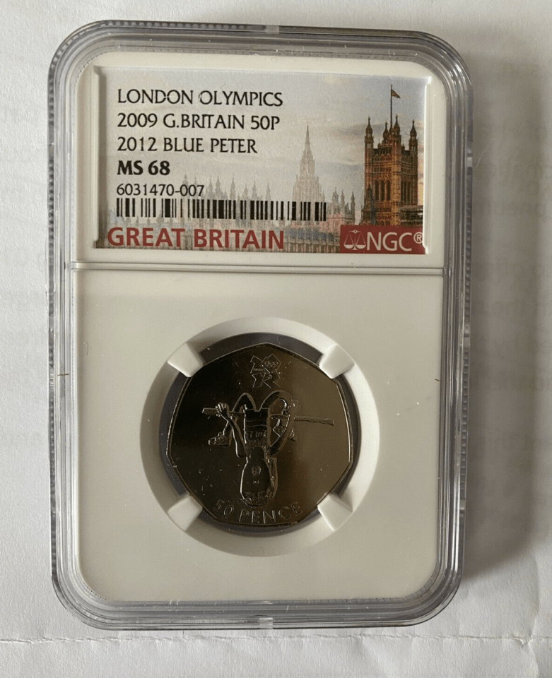 One bidder was willing to pay £286 for the rare coin on eBay