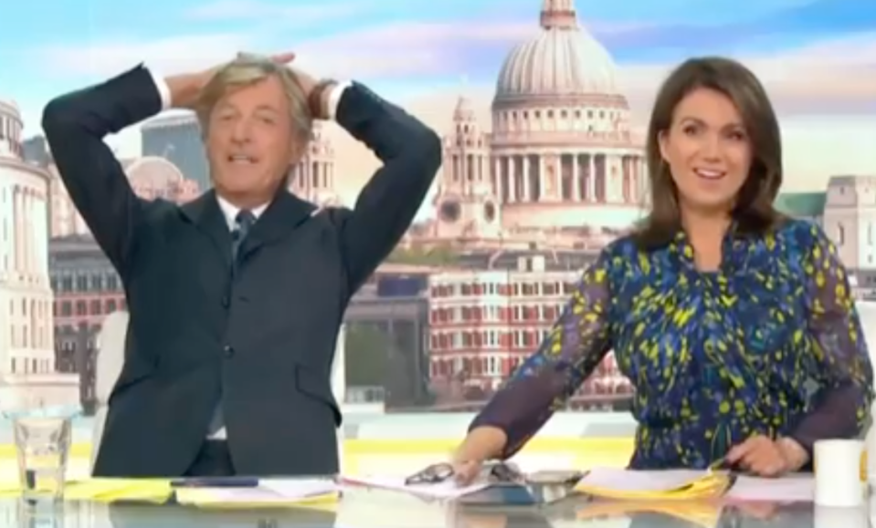 Richard Madeley threatened to walk out the show