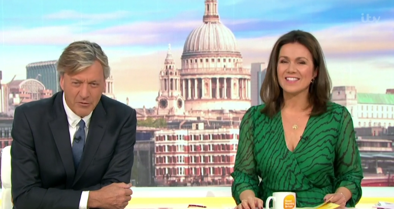 Richard Madeley commented on Kate Middleton's 'tiny waist' on today's GMB