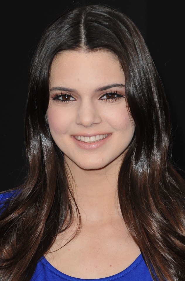 Kendall pictured brace-free at a 2011 film premiere