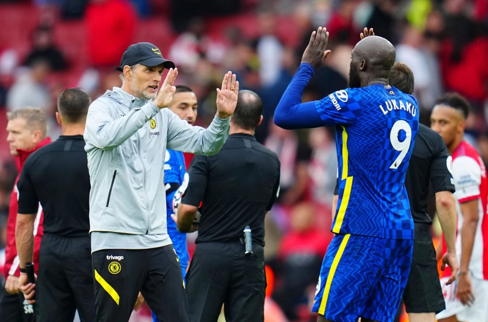 Thomas Tuchel is enjoying managing Chelsea striker Romelu Lukaku