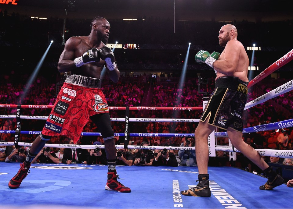 Deontay Wilder was beaten by Tyson Fury in their trilogy