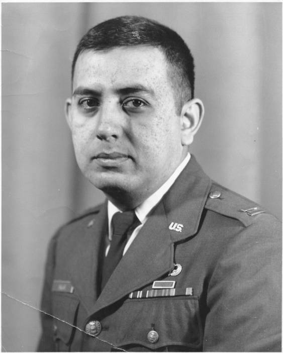 Robert Salas as a young serviceman while serving in 1967 at Malmstrom Air Force Base in Montana