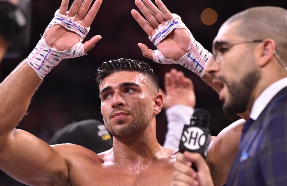 Tommy Fury has seven wins in his career so far