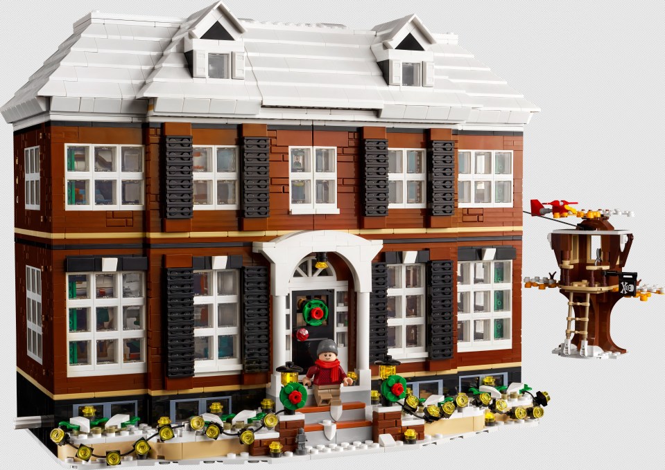 LEGO fans can soon build this house from the Home Alone movies, in the form of a new  3,955-piece set