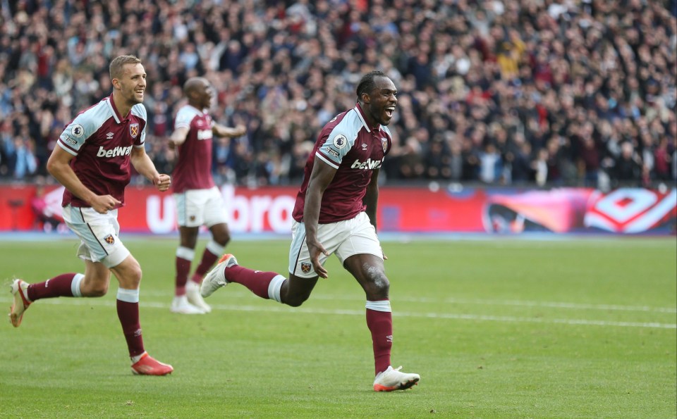 Antonio was thrilled to bag his seventh goal of the season