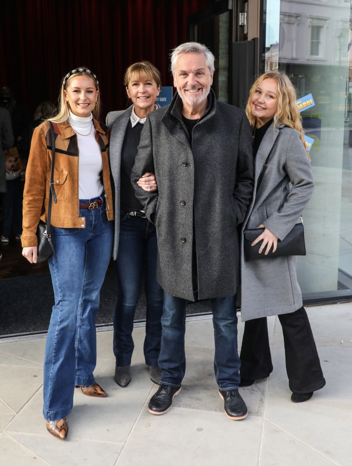 In real life Brian has two daughters Lucy and Amy with wife Anne-Marie