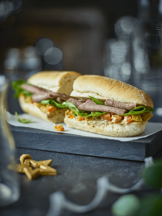 Get your beef dinner as a sandwich at Tesco this Christmas