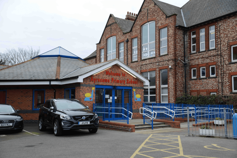 Ayresome Primary School, in Middlesbrough, has told parents dressing gowns are not appropriate for the school run