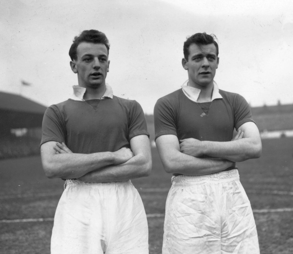 Sillett, left, played alongside his brother Peter during their time at Chelsea