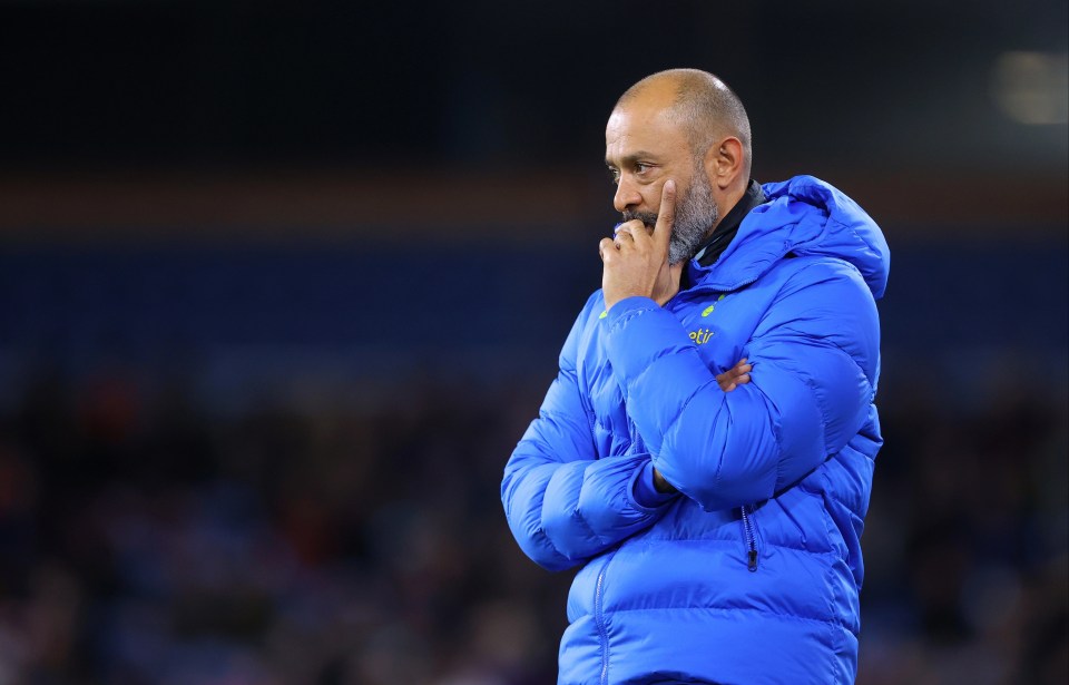 Nuno Espirito Santo was sacked as Spurs manager after just ten league games