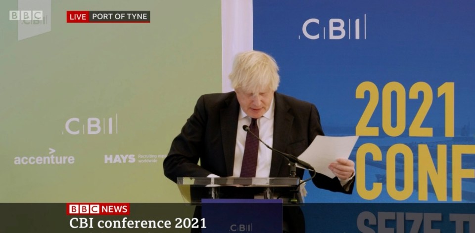 It seems Boris has trouble taking anything seriously these days. His days are numbered