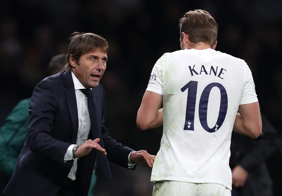 England boss Gareth Southgate has faith in Harry Kane's development under Antonio Conte