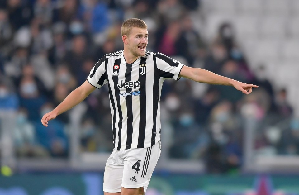 De Ligt has started seven out of Juve's 12 Serie A games this campaign