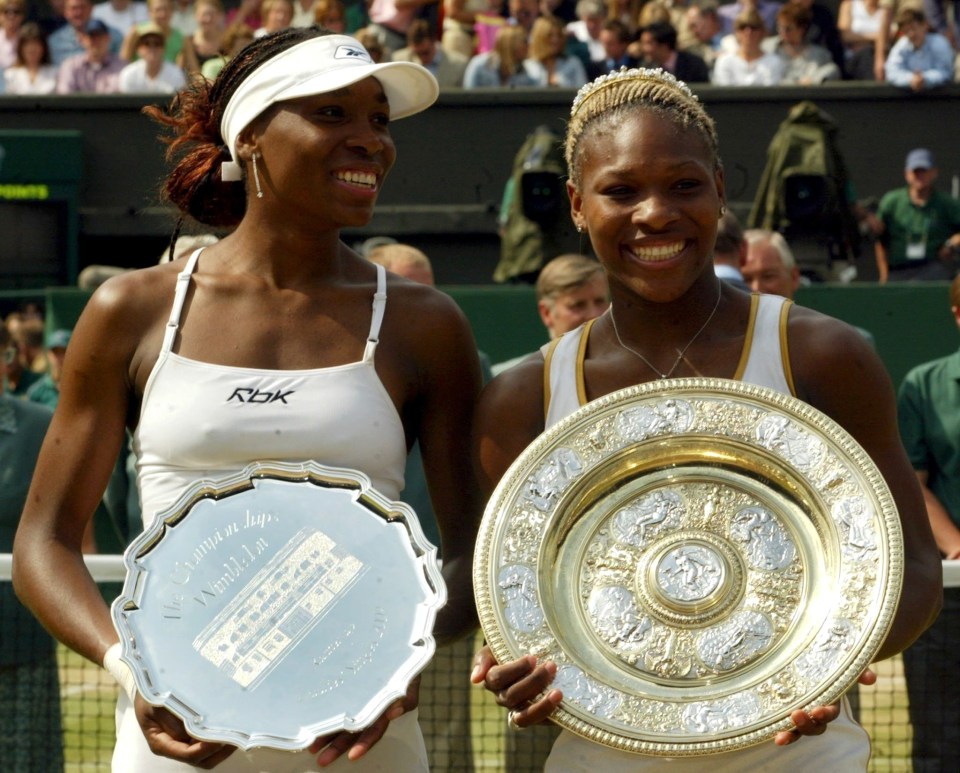 Venus and Serena trained for six hours a day, five days a week, and four hours on Saturday