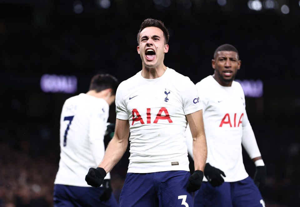 Sergio Reguilon scored the winning goal as Spurs beat Leeds at home