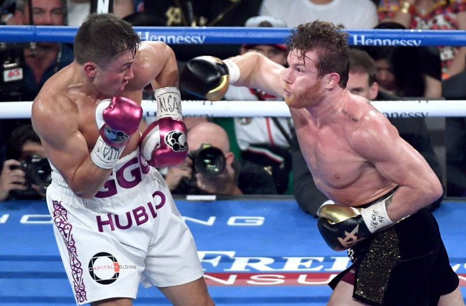 Canelo got the judges’ decision against Gennadiy Golovkin in 2018 after they drew their first fight