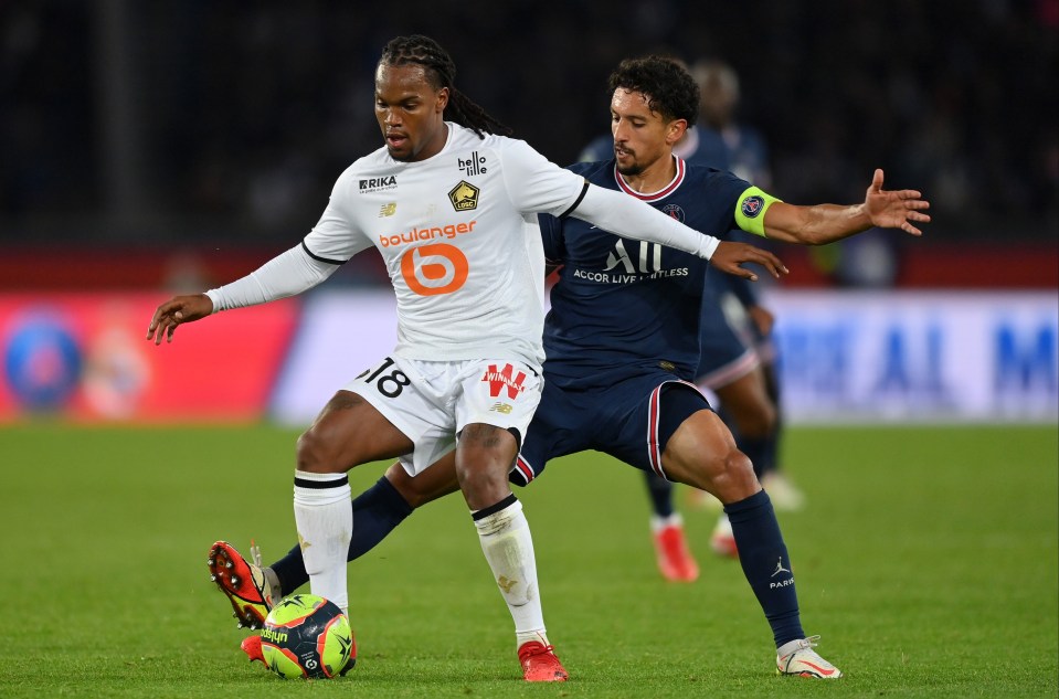 Arsenal are keen on signing Lille and Portugal midfielder Rentato Sanches, left