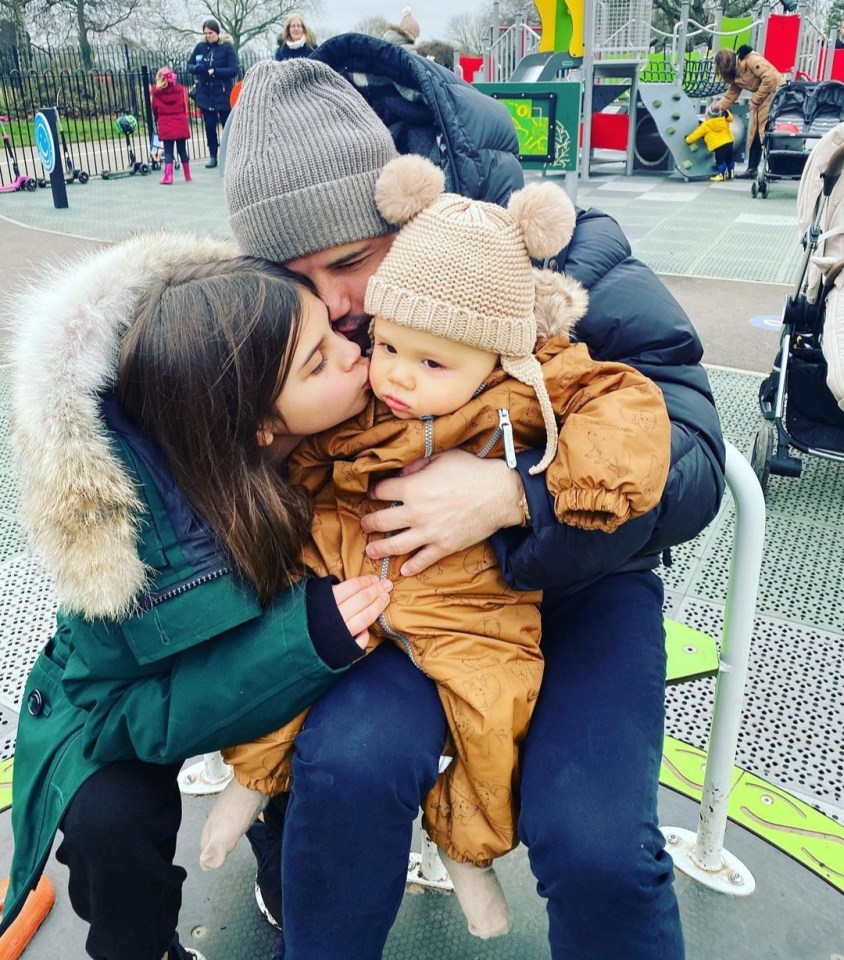 Lucy and Ryan Thomas are expecting their second baby