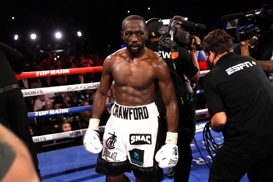 Terence Crawford announced he will leave Top Rank