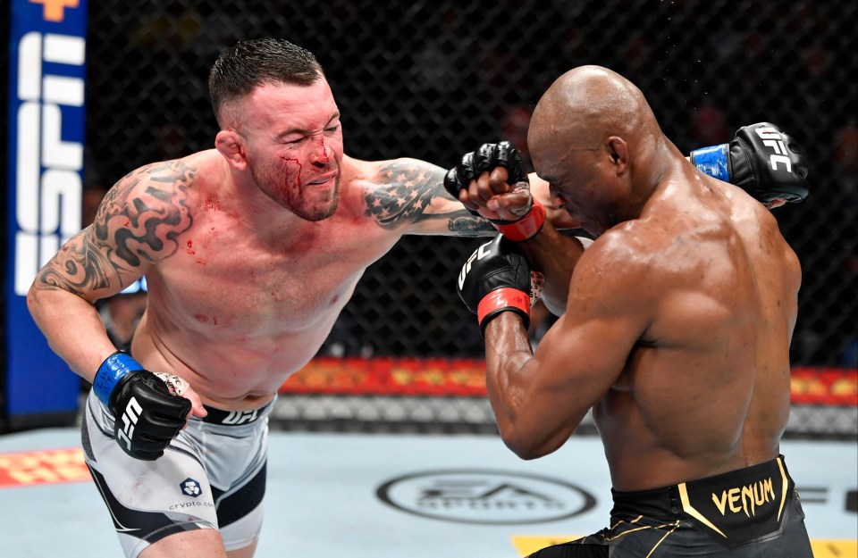 Colby Covington stun Usman on a number of occasions