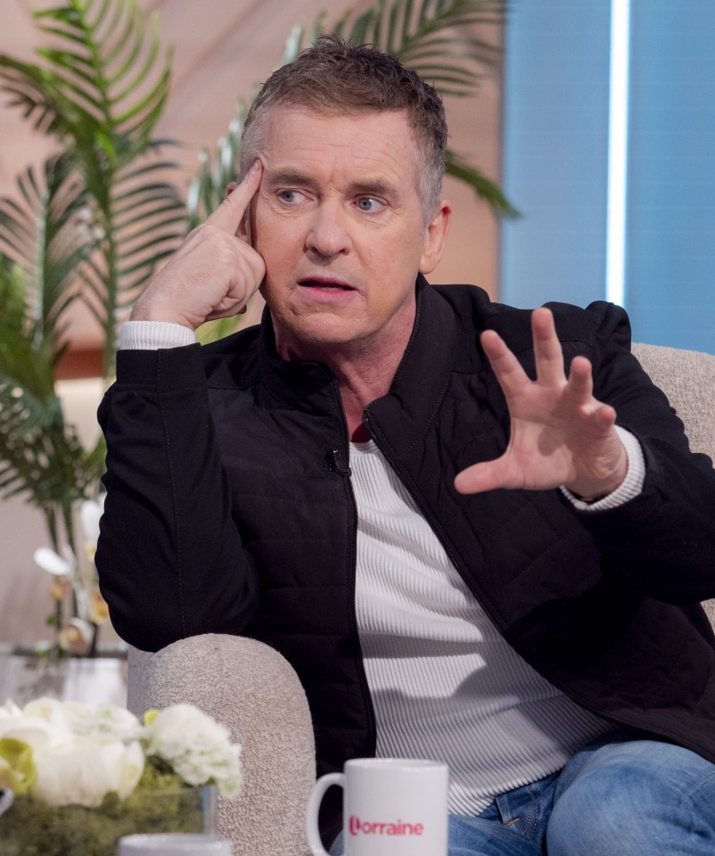 Shane Richie revealed secrets on the breakfast show today