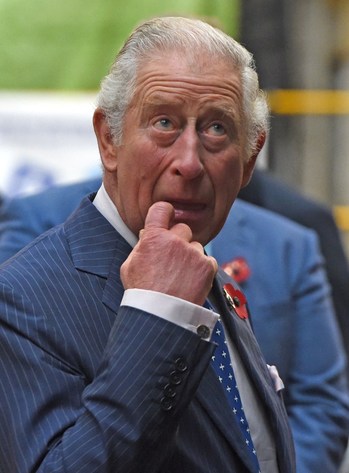 Prince Charles said it would have been 'difficult' to have joined the protest