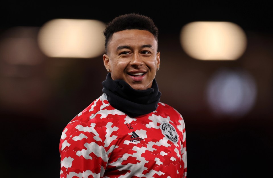 Lingard has played just 63 minutes of Premier League action this campaign