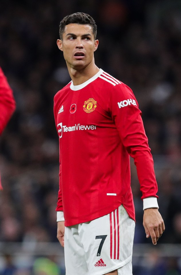 Cristiano Ronaldo is Manchester United's top scorer this season with seven goals in all competitions