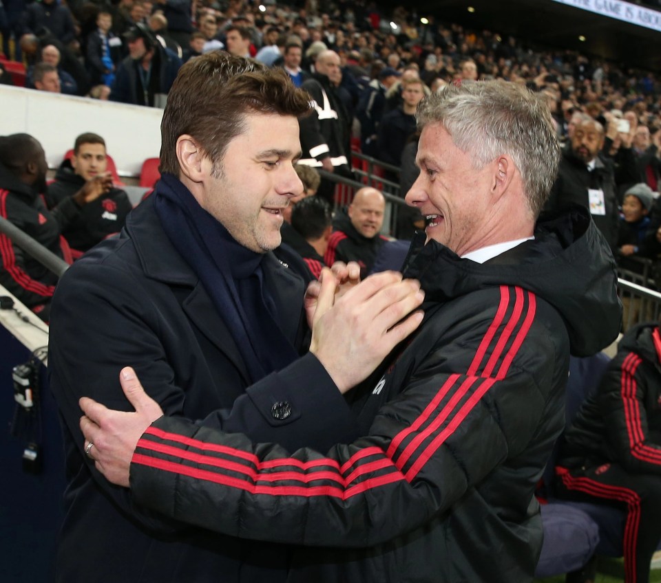 Mauricio Pochettino could be on course to replace Ole Gunnar Solskjaer at Manchester United