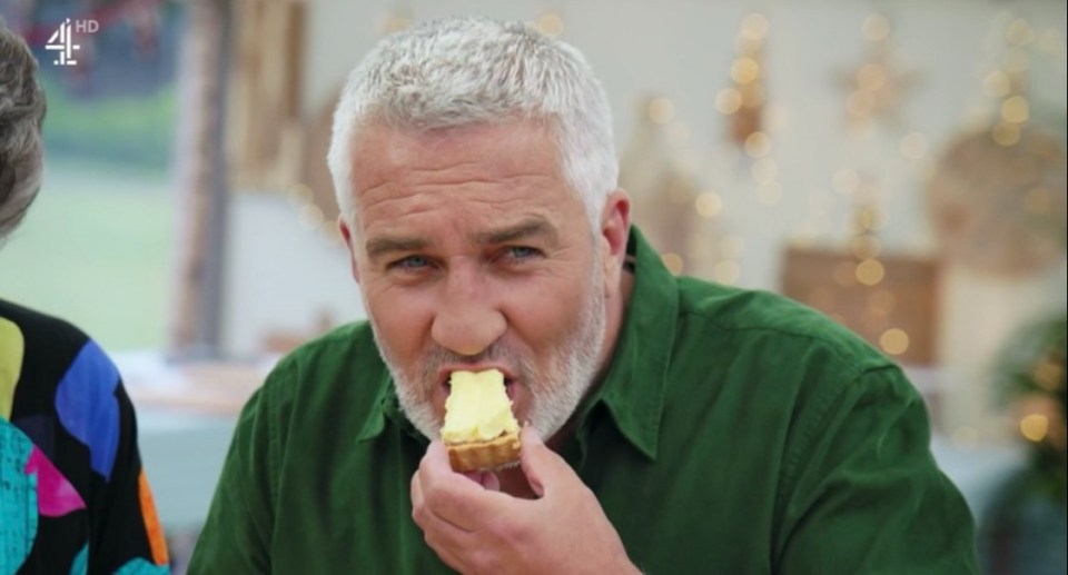 'It's going to rip my tooth out, what you've made is nut toffee,' Paul ridiculed