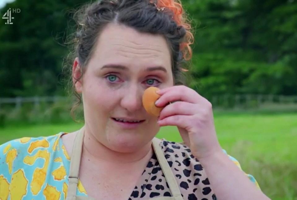 Lizzie was gutted to be sent home from Bake Off and fans said it should have been Crystelle