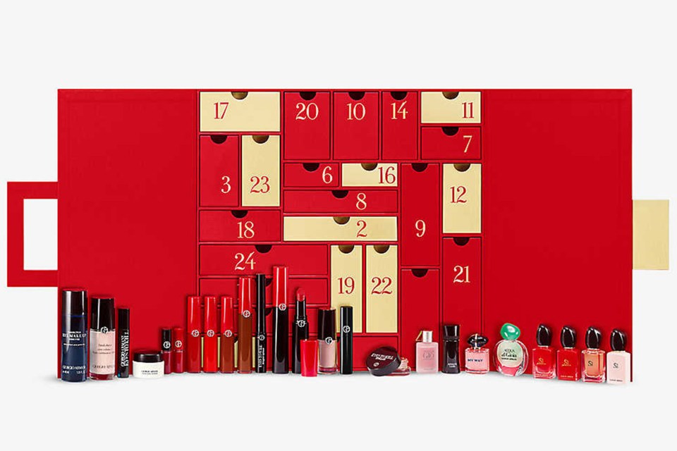 Giorgio Armani beauty advent calendar is on sale this Black Friday