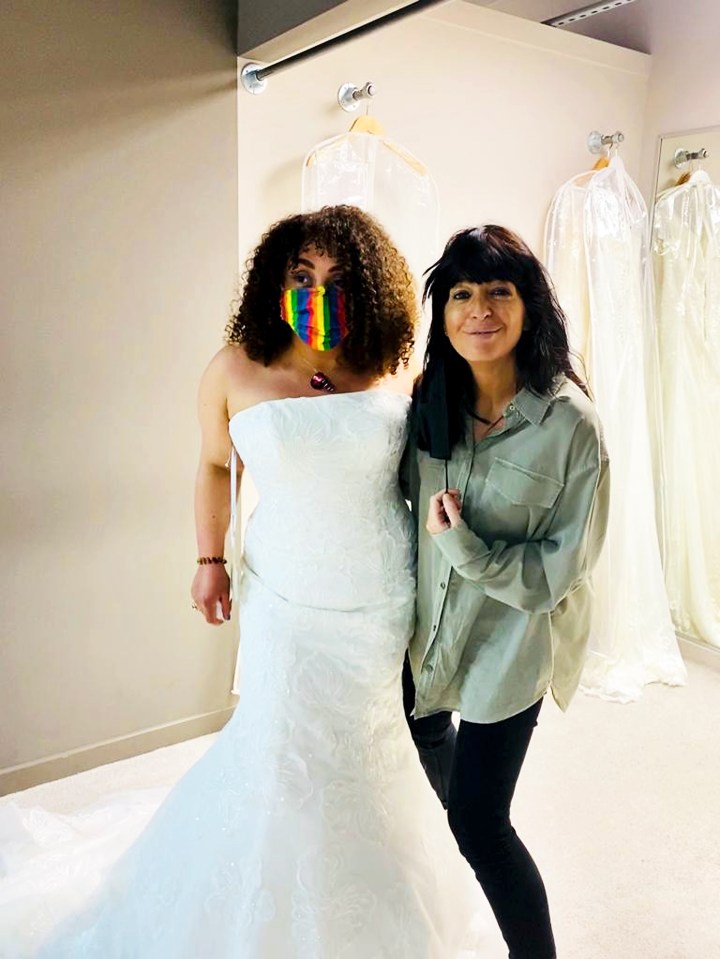 Claudia was a woman of her word and did buy Antonia her dream gown