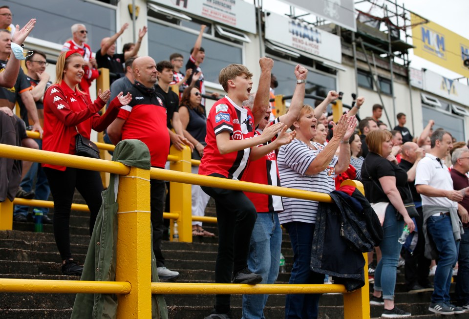  Salford fans expect a move to Moor Lane soon but the club insists it is in the dark over many things