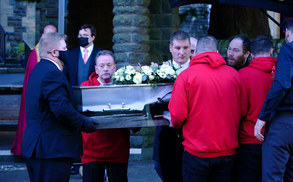 The schoolboy, whose coffin was painted with his favourite car, was killed in a dog attack earlier this month