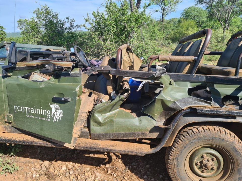 The damage caused to the vehicle following the attack