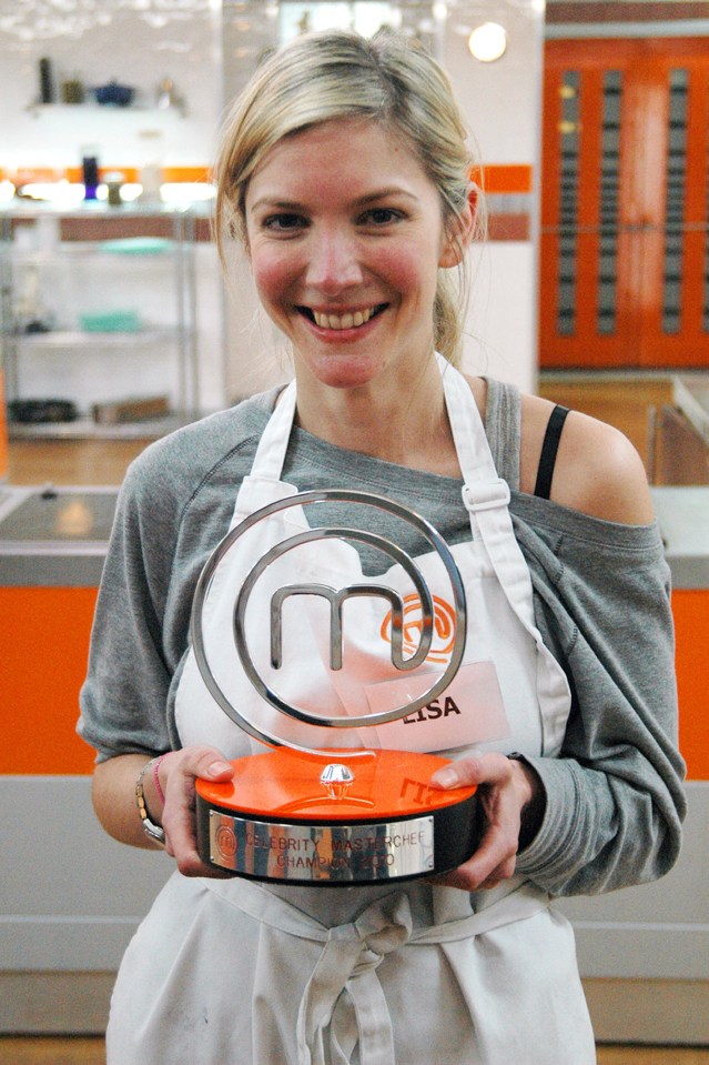 Lisa won the 2010 series of Celebrity MasterChef