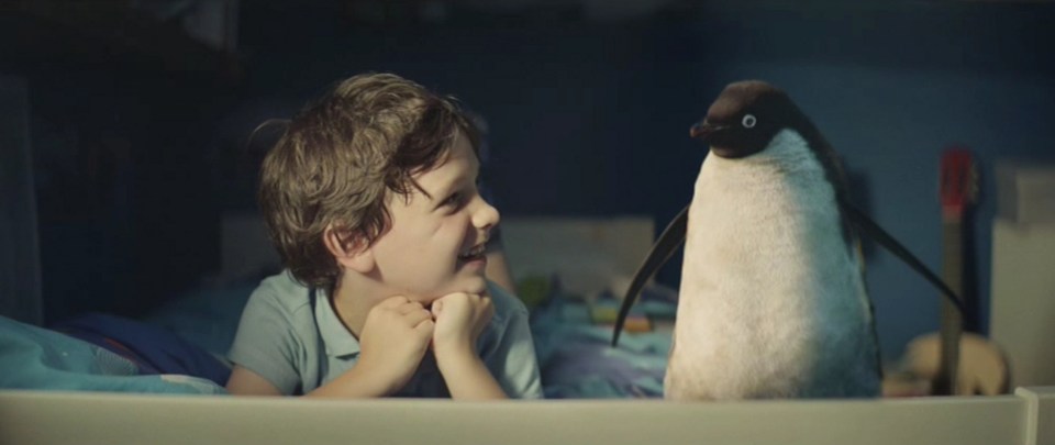 Rhys Edwards was the 2014 star with Monty the Penguin